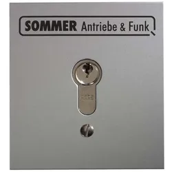Sommer Schlüsseltaster, Schalter + Taster, Silber