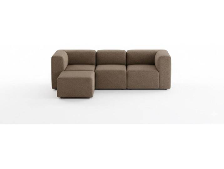 Cubic M Chaiselongsofa rechts oder links gewendet braun.
