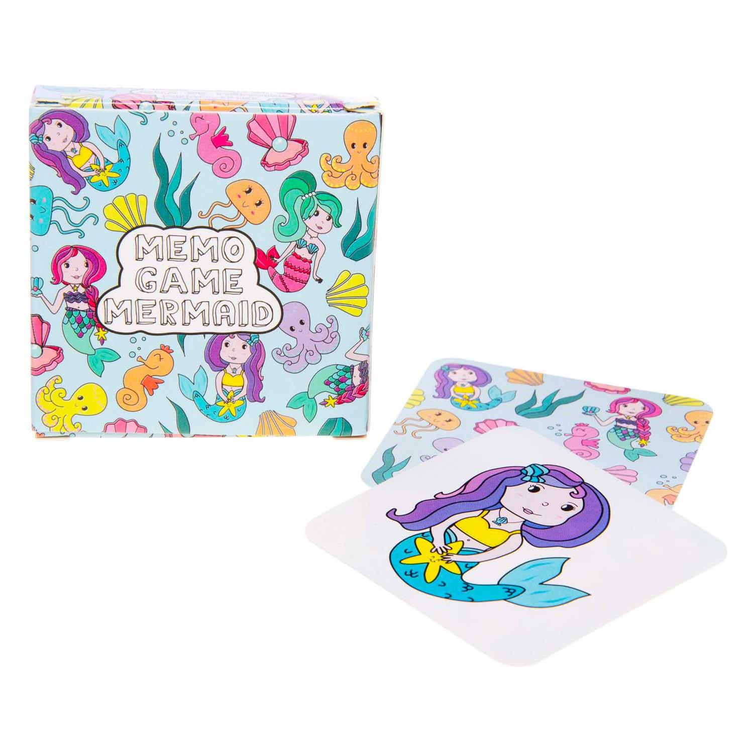 Duckiez Mini Memory Spiel Meerjungfrau, 28 Karten (60690095)