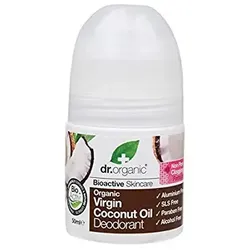 Dr Organic Virgin Coconut Oil Deodorant  Roll On 50ml