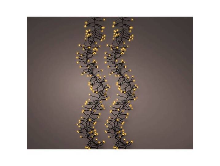 Lumineo cluster kerstverlichting buiten - 1512LED - extra warm wit