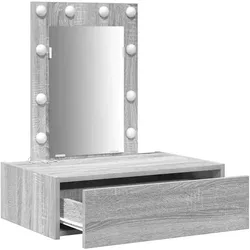 vidaXL, Schminktisch, Husenborn (mit LED) (40 x 60 x 70 cm)