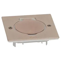 Legrand 089710 Deckelsatz quadratisch 1x2Modul bronze