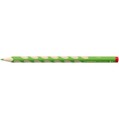 STABILO Ergonomischer Dreikant-Buntstift EASYcolors, für Rechtshänder, hellgrün