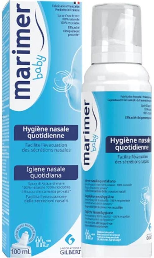 Luc et lea Marimer Baby Higiene Nasal Prevención de Infecciones Orl + 0 Meses 100 ml