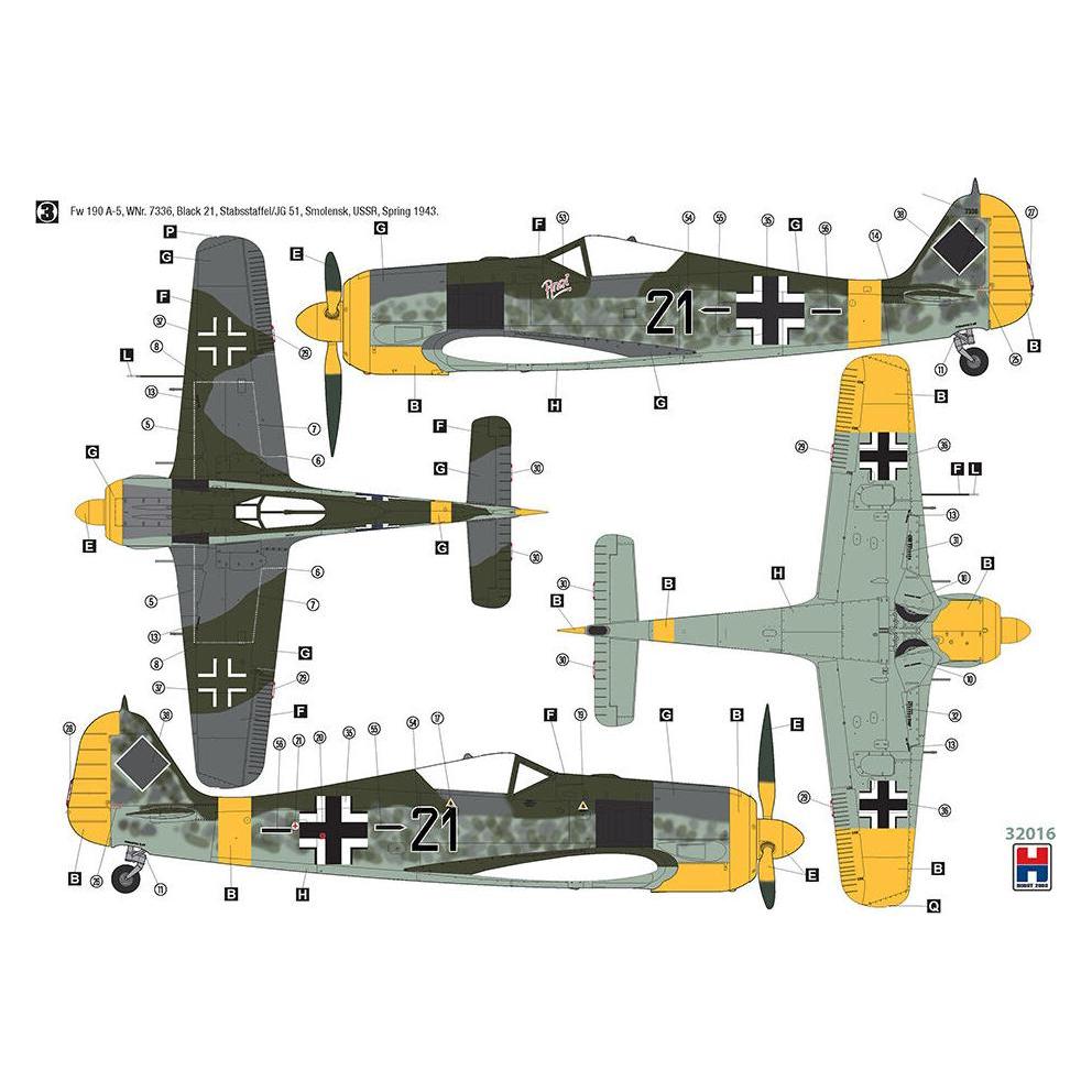 Hobby 2000 Focke-Wulf Fw 190 A-5 (H2K32016)
