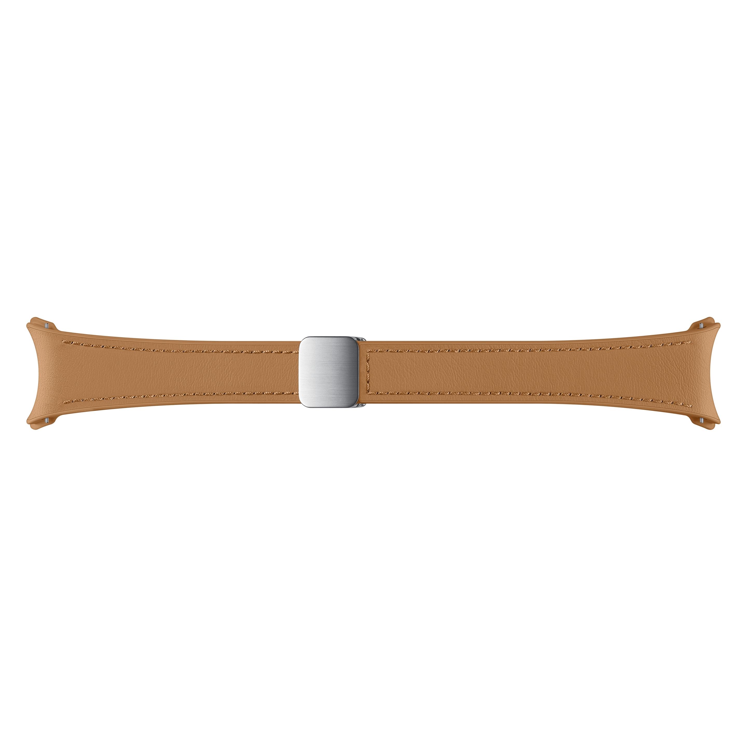 Samsung D-Buckle Hybrid Eco Leather Strap (20 mm, Kunstleder, Vegan Leder) (ET-SHR93SDEGEU)
