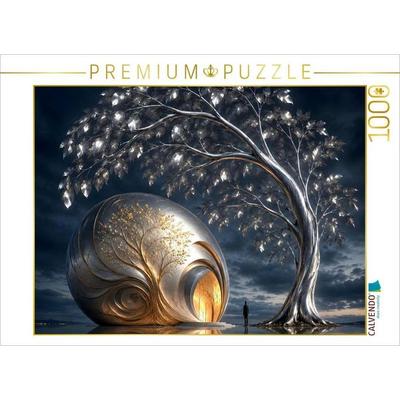 CALVENDO Puzzle Ein Motiv aus dem Kalender Architektur der Träume Visionen einer neuen Welt | 1000 Teile Lege-Größe 64x48cm Foto-Puzzle für glückliche