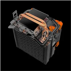 Pccooler S88 98W TDP (113 mm), CPU Kühler, Orange