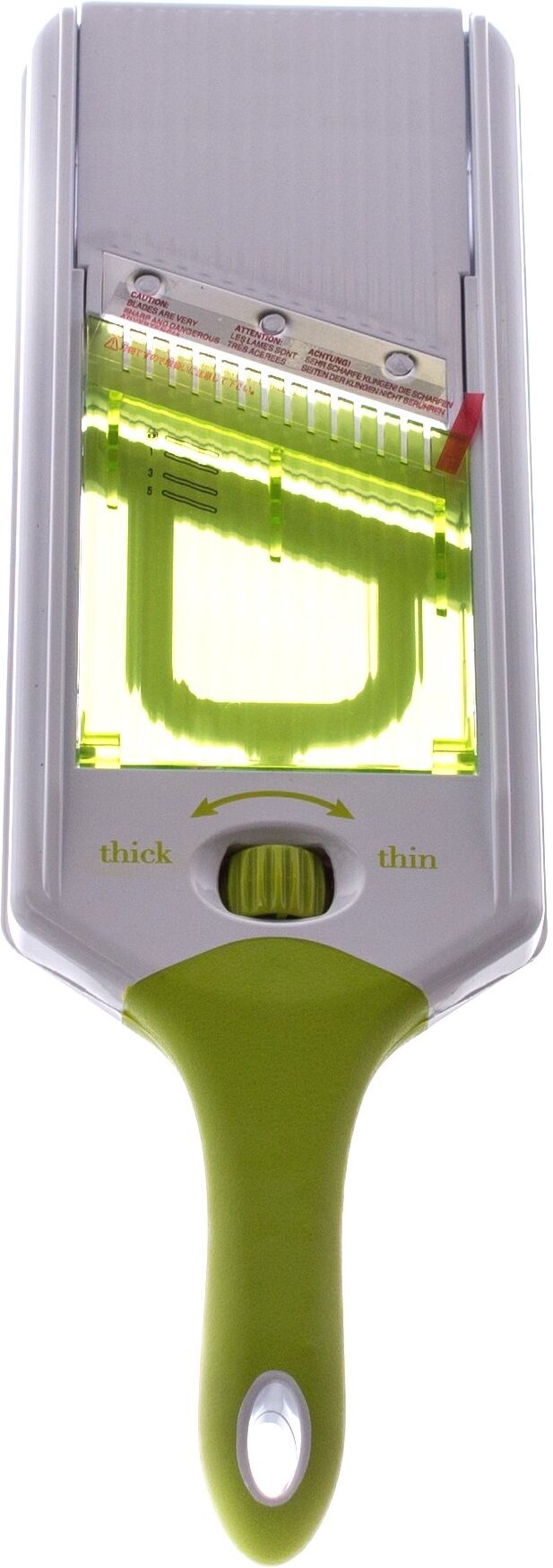 Affetta verdure Amicasa TF1007 multilama Bianco e Verde