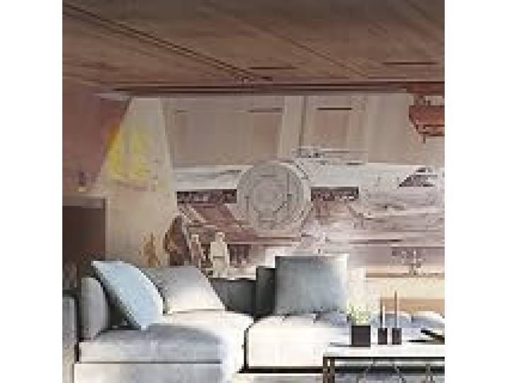 Star Wars Papier Peint adhésif RALPH MCQUARRIE'S DOCKING BAY MILLENNIUM FALCON