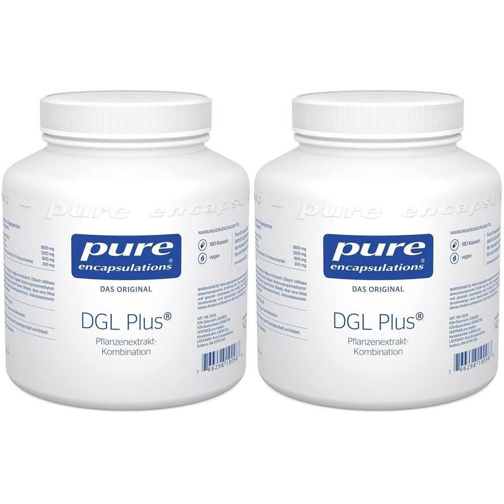Pure Encapsulations DGL Plus Kapseln x2 2x180 St