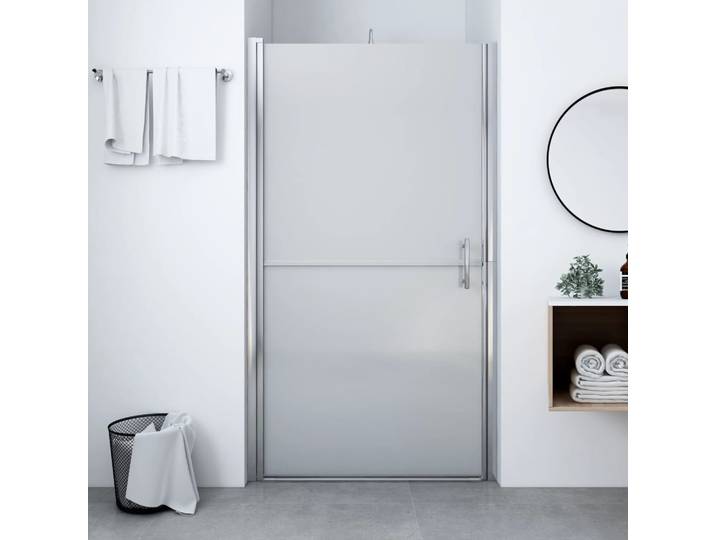 vidaXL Duschtür Mattes Hartglas 100x178 cm
