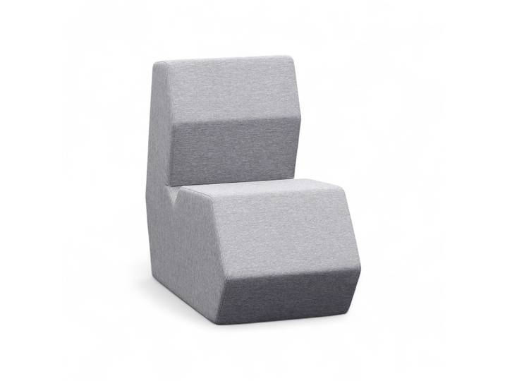 Lounge Sessel Mdd Shape Grau, Neu