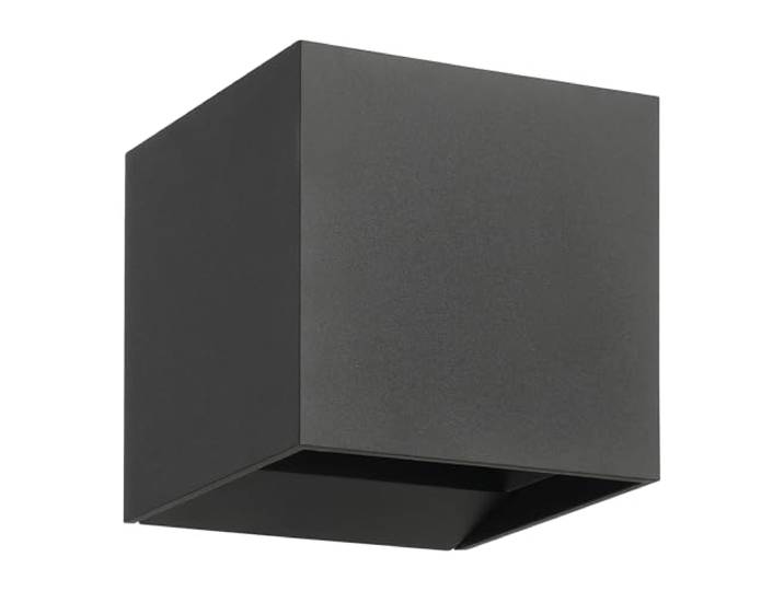 EGLO LED Außenleuchte Calpino 3 Wandleuchte außen mit Up und Down Beleuchtung, Wand Außenbeleuchtung aus Metall in Anthrazit, Außenlampe warmweiß, IP54