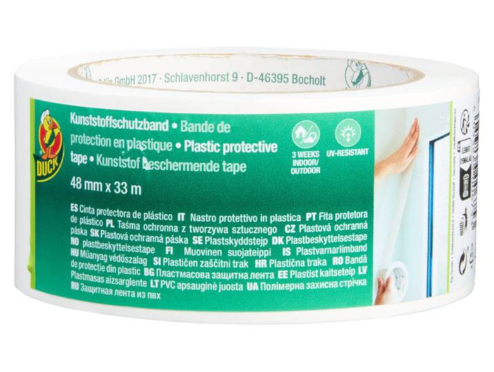 Duck Schutzband für Kunststoffoberflächen 48 mm x 33 m