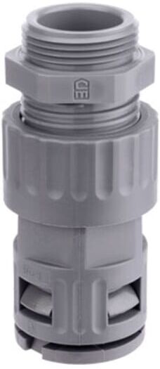 flexa Raccord rapide RQGZ1-M AD28,5/M32 gris IP66 droit plastique (15109028032)