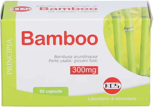 KOS Srl Kos Principia, Bamboo Estratto Secco, 60 Capsule
