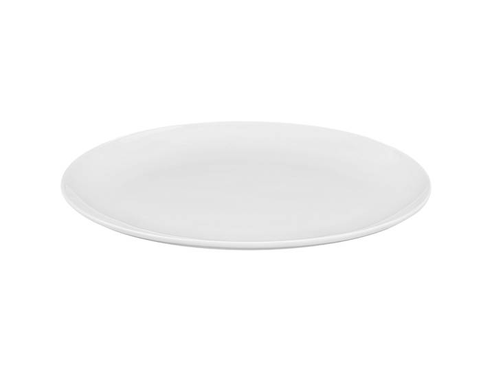 Servierplatte Bone China weiss Porzellan