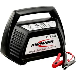 Ansmann, Autobatterie Ladegerät, AutomatikLadegerät ALCT 624/10 (10 A, 12V, 24V, 6V)