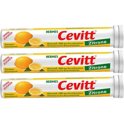 Hermes Cevitt Zitrone Brausetabletten 3x 3x20 St