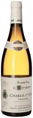 """Domaine Raoul Gautherin & Fils""" """Domaine Raoul Gautherin & Fils Chablis Vaillons Premier Cru 2023 White Wine - France"""