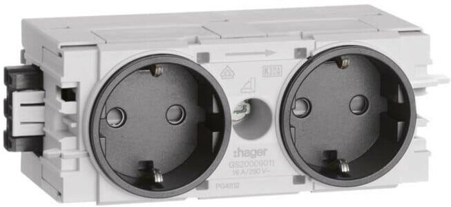 Tehalit Prise double gs C-Profil GS2000 gsw (GS20009011)