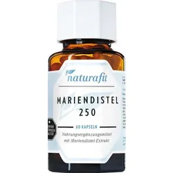 NATURAFIT Mariendistel 250 Kapseln 60 St