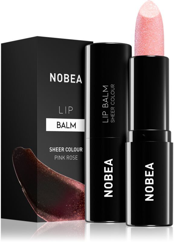 NOBEA Day-to-Day Lip Balm moisturising lip balm shade Pink rose 3 g