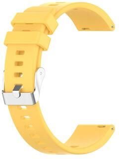 Everyday Crate Huawei Honor Watch ES Band Soft Silicone Watch Band Adjustable Replacement Strap yellow