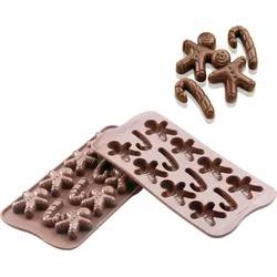 Scg12 Mr Ginger Form für Schoko-Pralinen Silikon