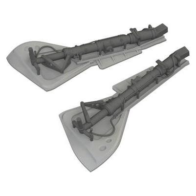 Eduard Fw 190 undercarriage legs PRINT for Revell (632213)