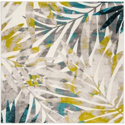 SAFAVIEH Skyler Arnostka Distressed Tropical Watercolor Rug
