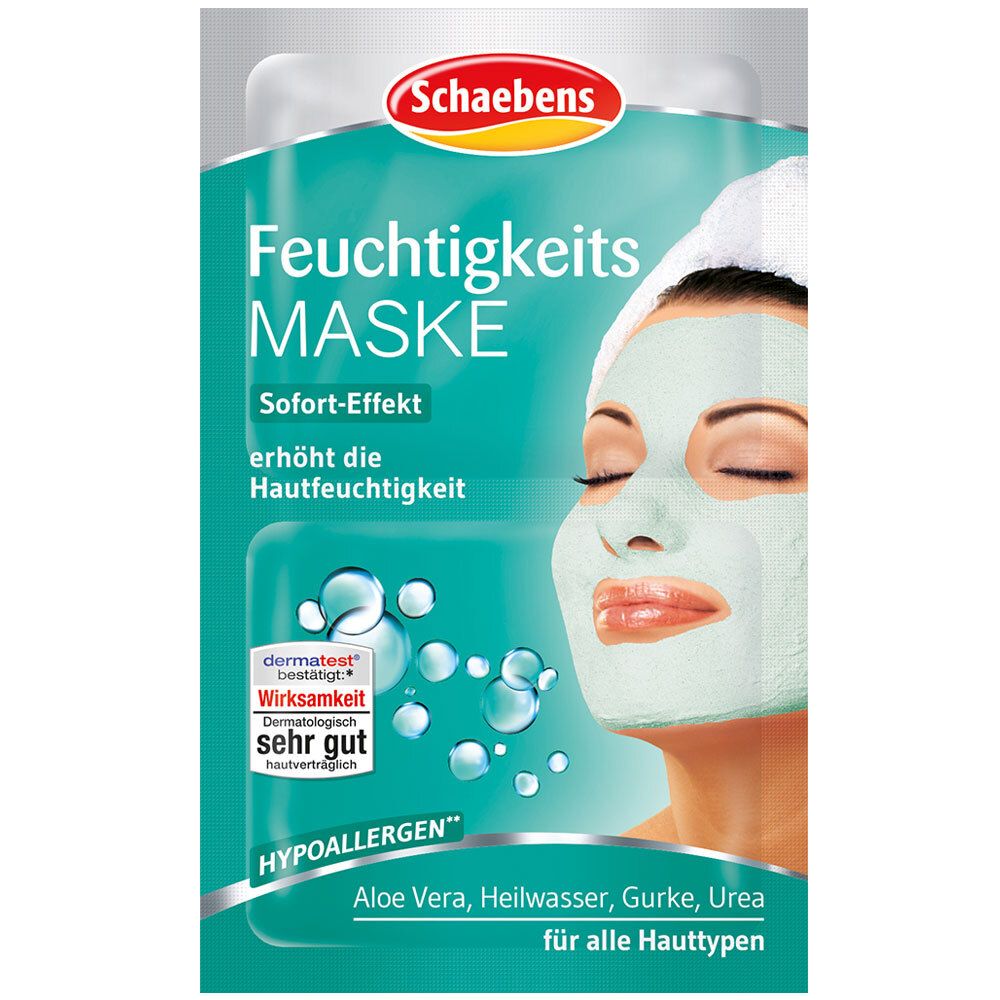Feuchtigkeits Maske 2x5 ml Gesichtsmaske