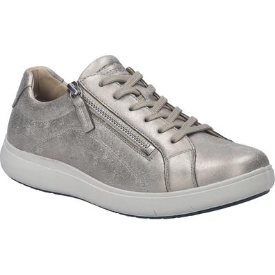 Sneaker JOSEF SEIBEL "Megan 01, champagner", Damen, Gr. 38, beige (champagner), Obermaterial: 100% Rindsleder Leather cow., Schuhe Sneaker