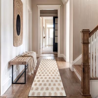 World Rug Gallery Scandinavian Arrow Shag Area Rug