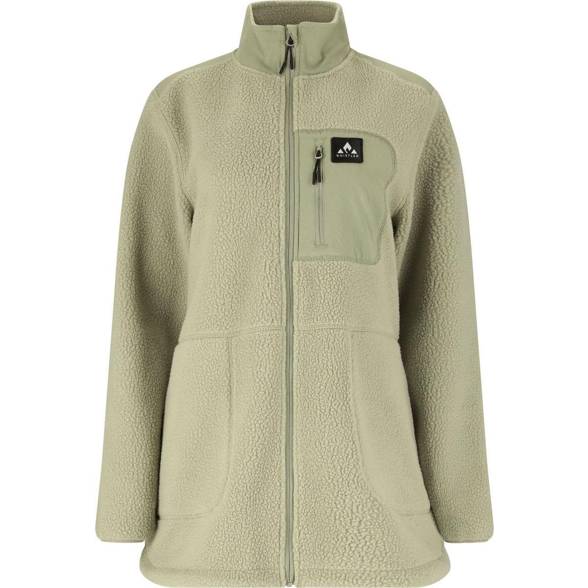 Whistler Felis W Long Teddy Jacket seagrass (3110) 42 W251982-3110-42