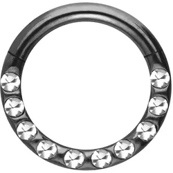 Titan Segmentring Clicker KRISTALLE + EPOXY