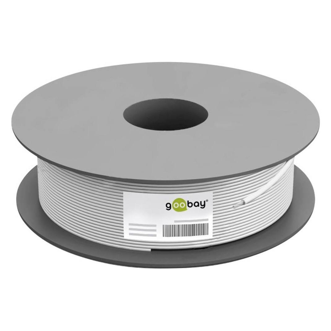 Goobay Koaxialkabel Aussen-Durchmesse (100 dB, Antennenkabel) (67102)