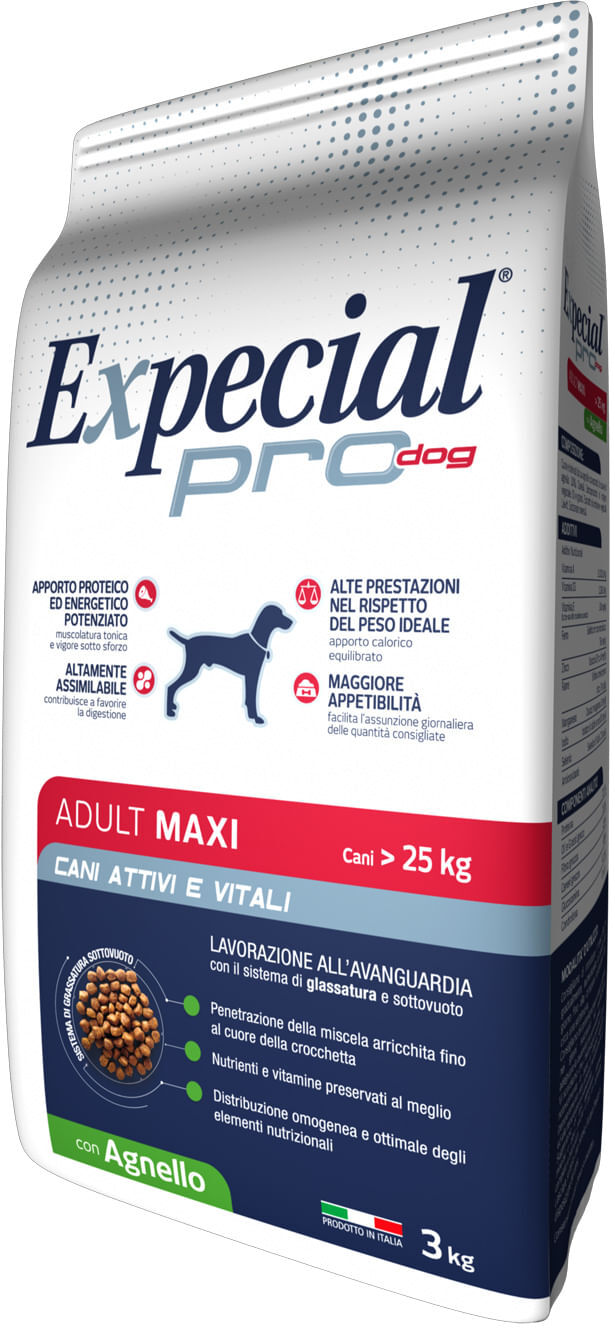 Expecial Pro Dog Adult Maxi Agnello 3KG