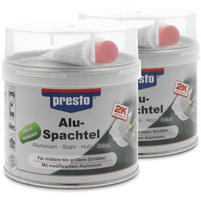 Presto 2x 1kg Alu-Spachtel [Hersteller-Nr. 600375]