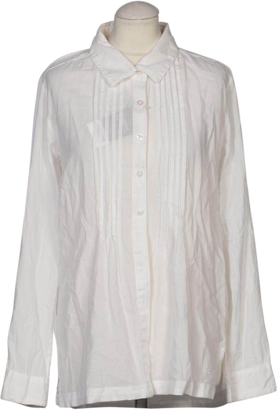 Zone Bleue Damen Bluse, Weiß, Gr. EU 38 (FR 40), kein / Etikett - Second Hand