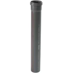 HTsafe Rohr mit Muffe DN 75 2000 mm