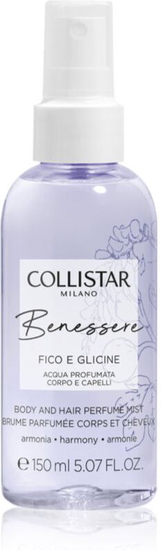 Collistar Benessere Fig and Wisteria brume parfumée pour cheveux et corps pour femme 150 ml