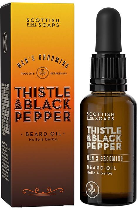 Scottish Fine Soaps Thistle & Black Pepper Beard Oil 30ml