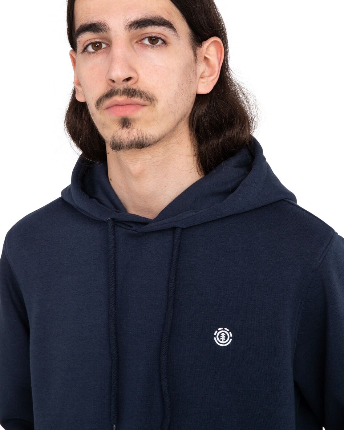 Kapuzensweatshirt ELEMENT "Cornell Classic", Herren, Gr. M, blau (eclipse navy), Obermaterial: 60% Polyester, 40% Baumwolle., Sweatshirts Kapuzensweatshirt
