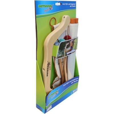 Outdoor Active Holz Pfeil-und Bogenset mit Tasche