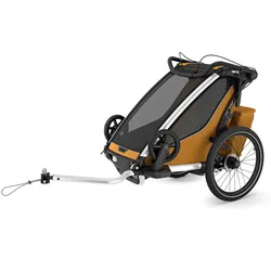 Thule Kinderanhänger Chariot Sport 2 Single braun,silber