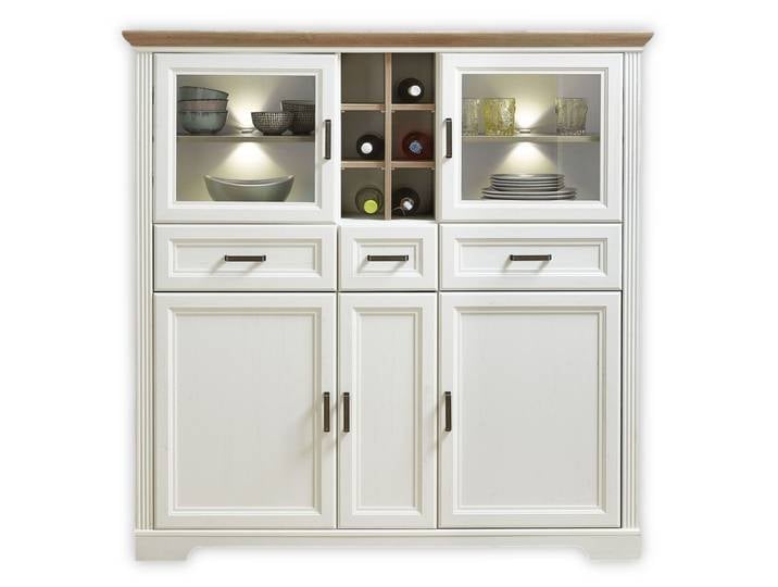 Innostyle Jasmin Highboard mit LED-Beleuchtung