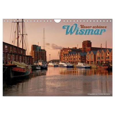 Unser schönes Wismar (Wandkalender 2027 DIN A4 quer), CALVENDO Monatskalender